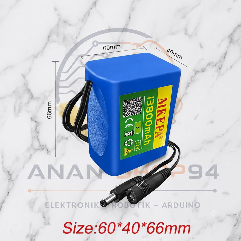 12V 13,8 Ah Akku 18650 Lithium-Ione Super-Akku 100 % neue 3S2P Schutzplatte