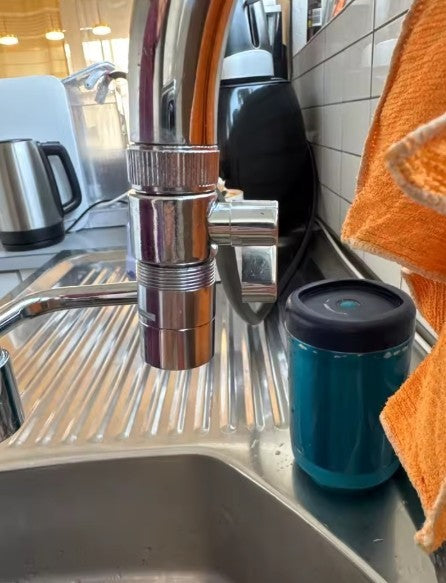 Universal Wasserhahn Schalter Adapter Küche Waschbecken Splitter Umlenker