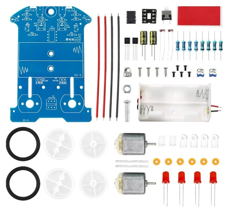 Praxis Löten Lernen Elektronik Kit Smart Car Löten Projekt Kits