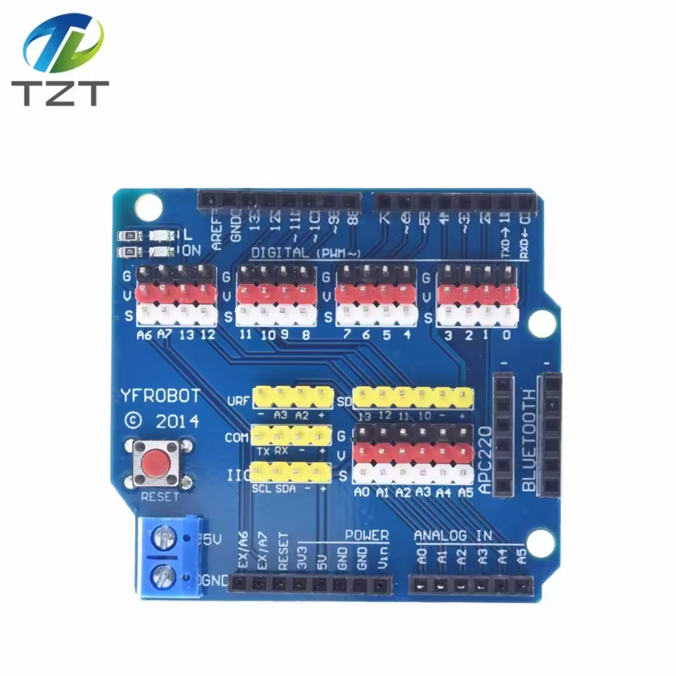 Sensor Shield Erweiterungsplatine Shield UNO R3 V5.0 Elektromodul