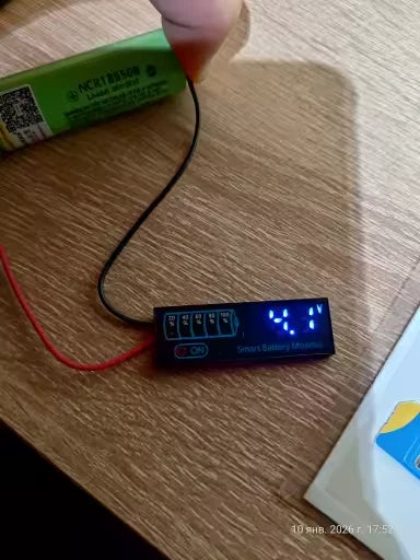 1 Stück Batteriestandsanzeige 12V 24V 36V 48V Lithiumbatterie Kapazitätstester