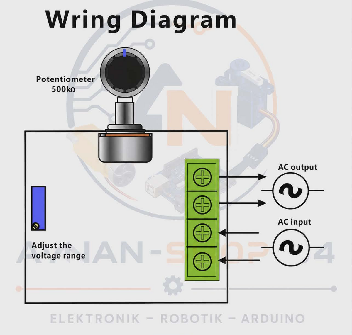 Spannungsregler 2000 Watt AC 50–220 Volt Dimmer SCR Motordrehzahlregler