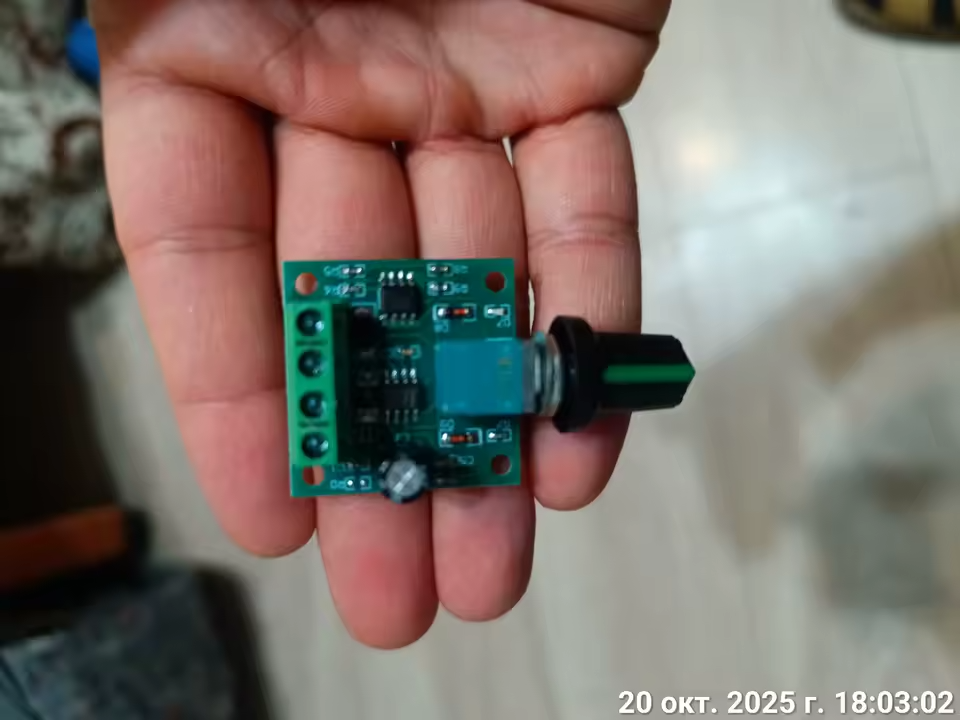 1 x 1,8V-12V 2A Spannungsregler PWM DC Motor Drehzahlregler Gouverneur Stufenlos
