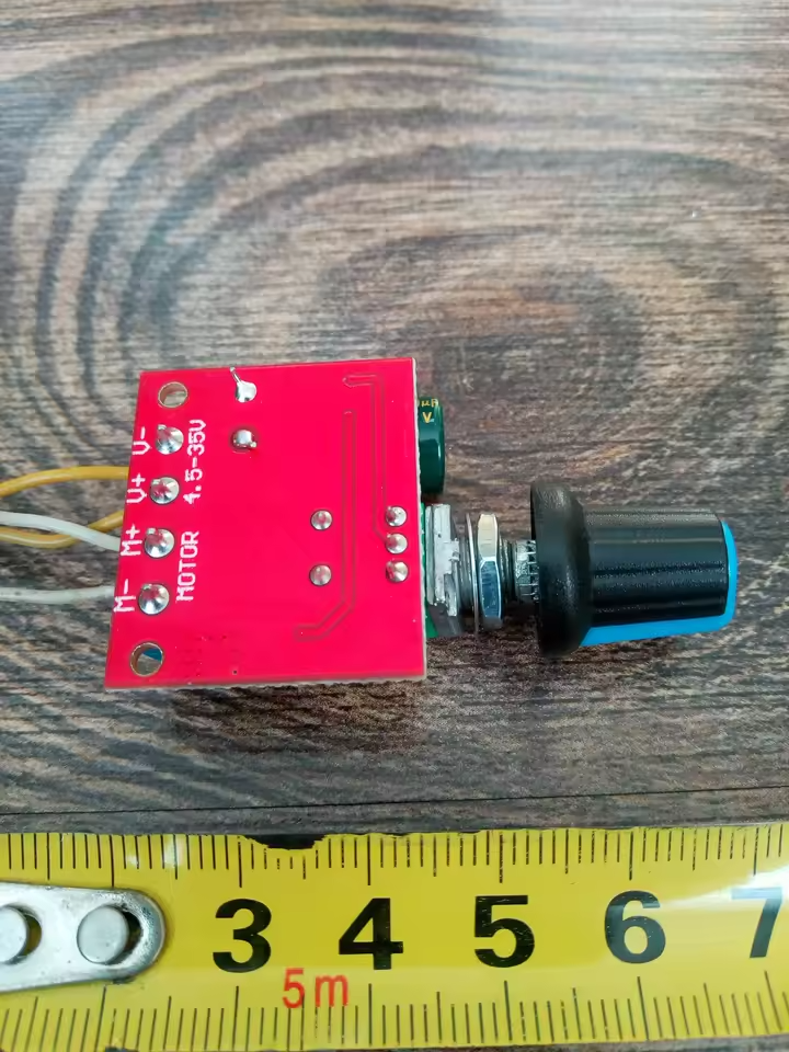 1 x 5V-35V 5A Spannungsregler PWM DC Motor Drehzahlregler Gouverneur Stufenlos