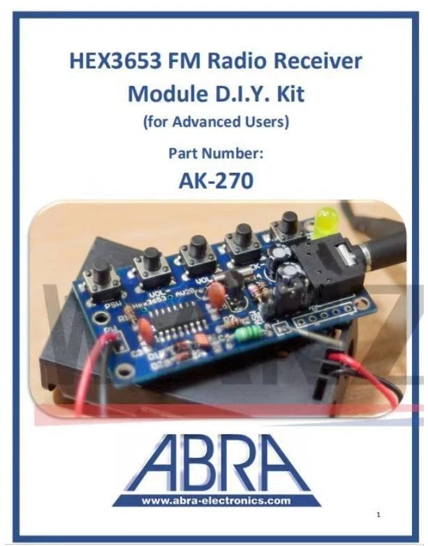 DIY Kits Wireless Stereo FM Radio Empfänger Modul PCB 76 MHz-108 MHz DC 1,8-3,6V