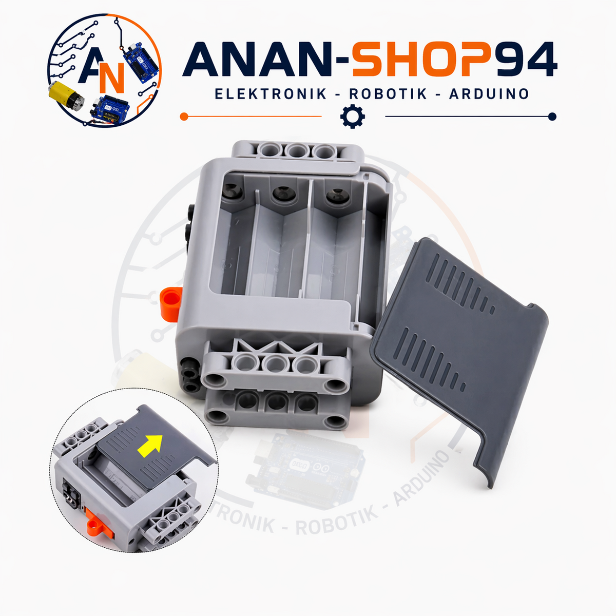 Batterie Box AA kompatbel 8881 / Lego Ersatz Geeinigt