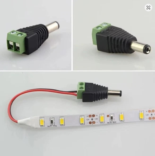 Anschlüsse 5,5x2,1mm Power Stecker Adapter Buchsen