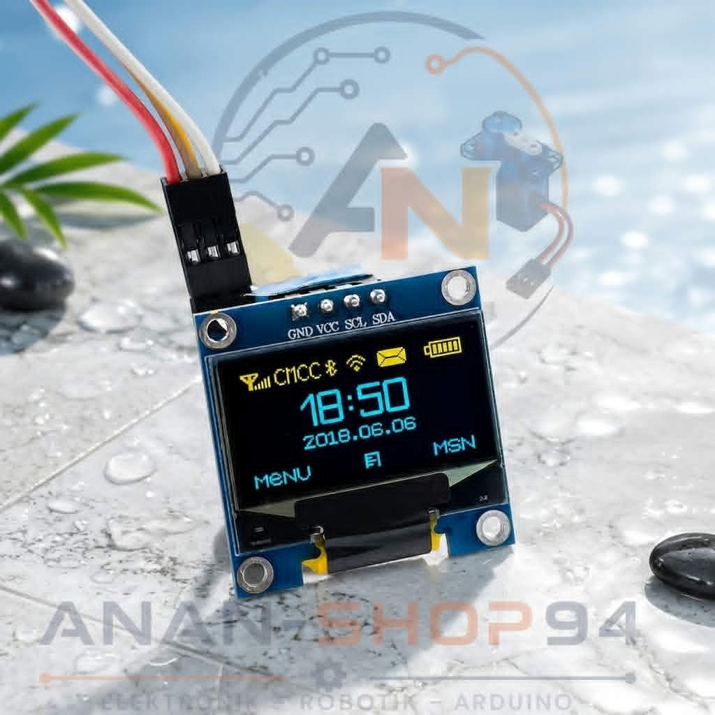 OLED-Display 0,96 Zoll I2C IIC 128 x 64 SS - D - 1306 3,3 V-5 V für Arduino ESP3