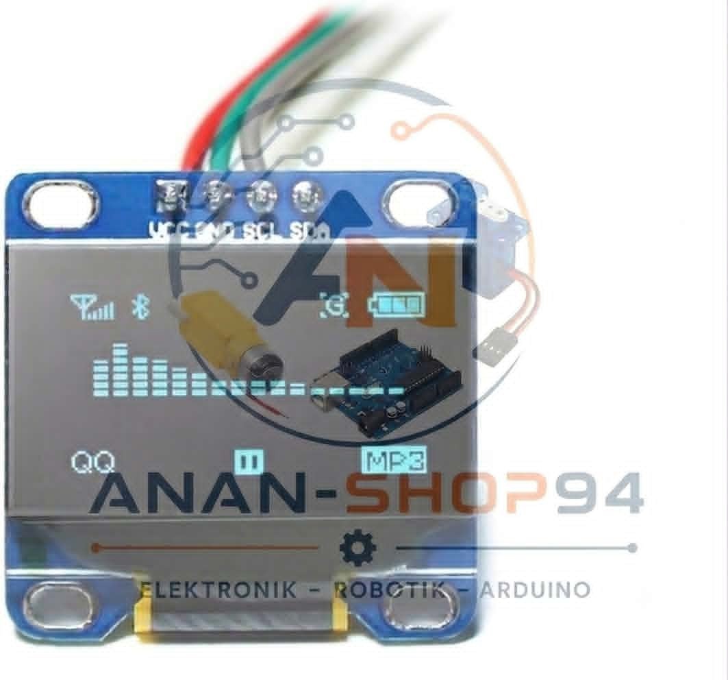 OLED-Display 0,96 Zoll I2C IIC 128 x 64 SS - D - 1306 3,3 V-5 V für Arduino ESP3
