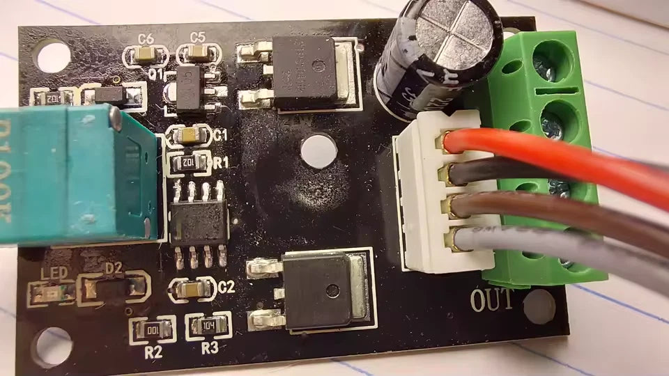 DC Motor Speed Controller PWM 1203BB 80W Geschwindigkeit Einstellbar Reversible