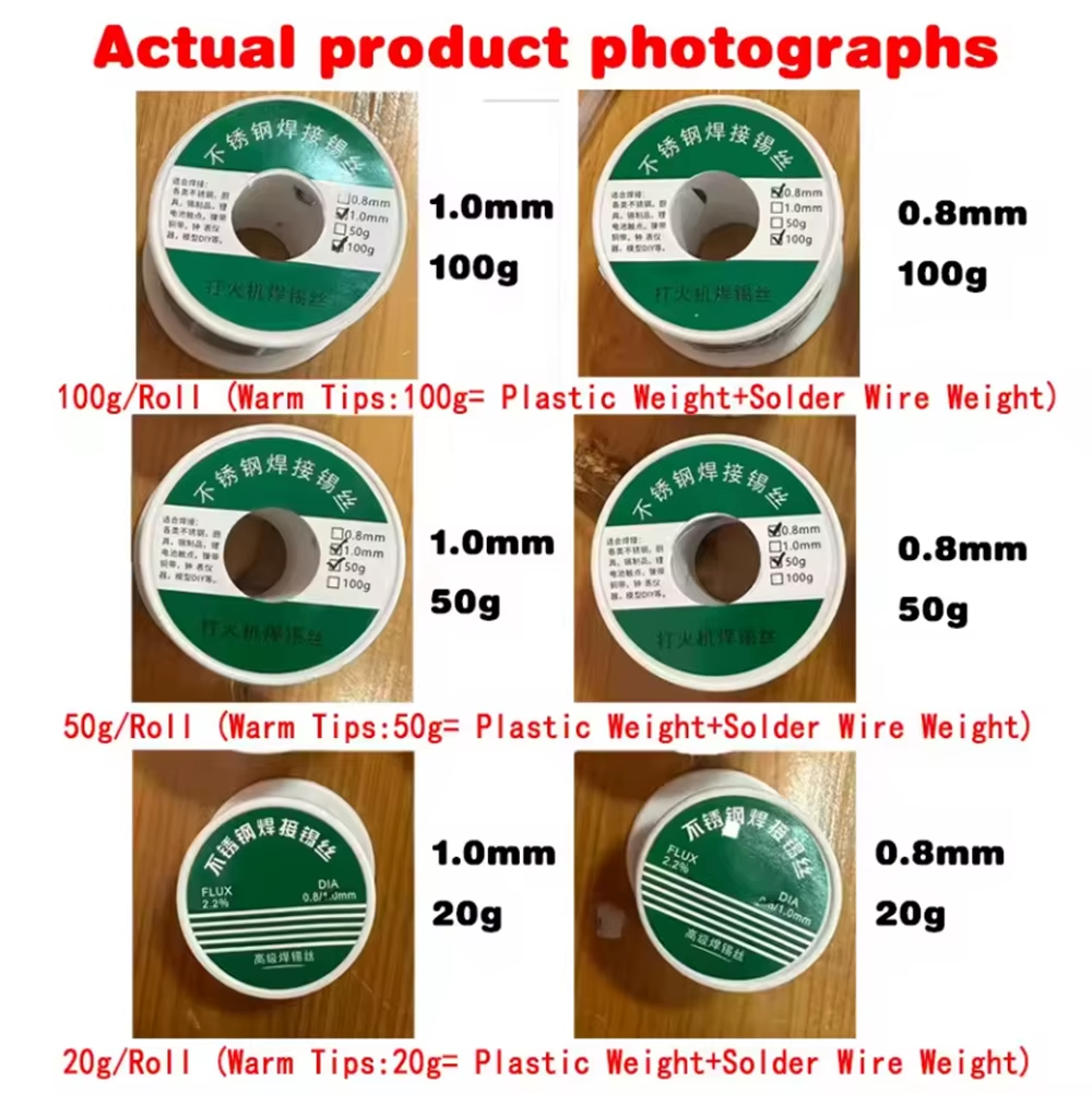 1mm 50g Löten Zinn Draht Kolophonium Kern Lot Löten draht Rolle No-clean FLUX 2%