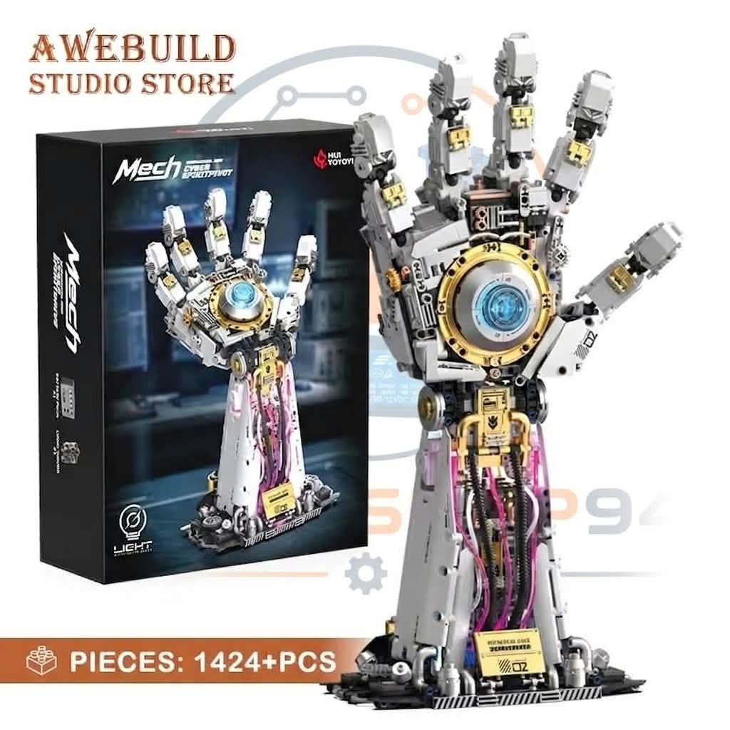 H1009 STEM-Programmierbares Bionic-Roboterarm mit LED Lichte