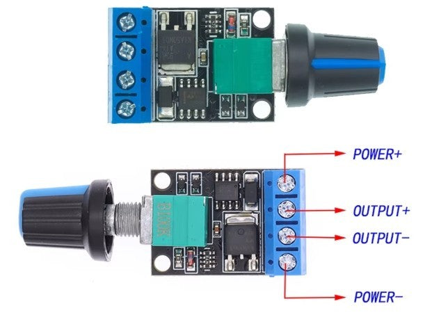 1 x 5V-12V 10A Spannungsregler PWM DC Motor Drehzahlregler Stufenlos