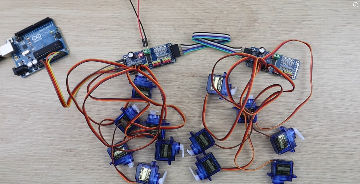 1 Stück PCA9685 Schnittstelle 16 Kanal 12-Bit PWM für Arduino/Raspberry
