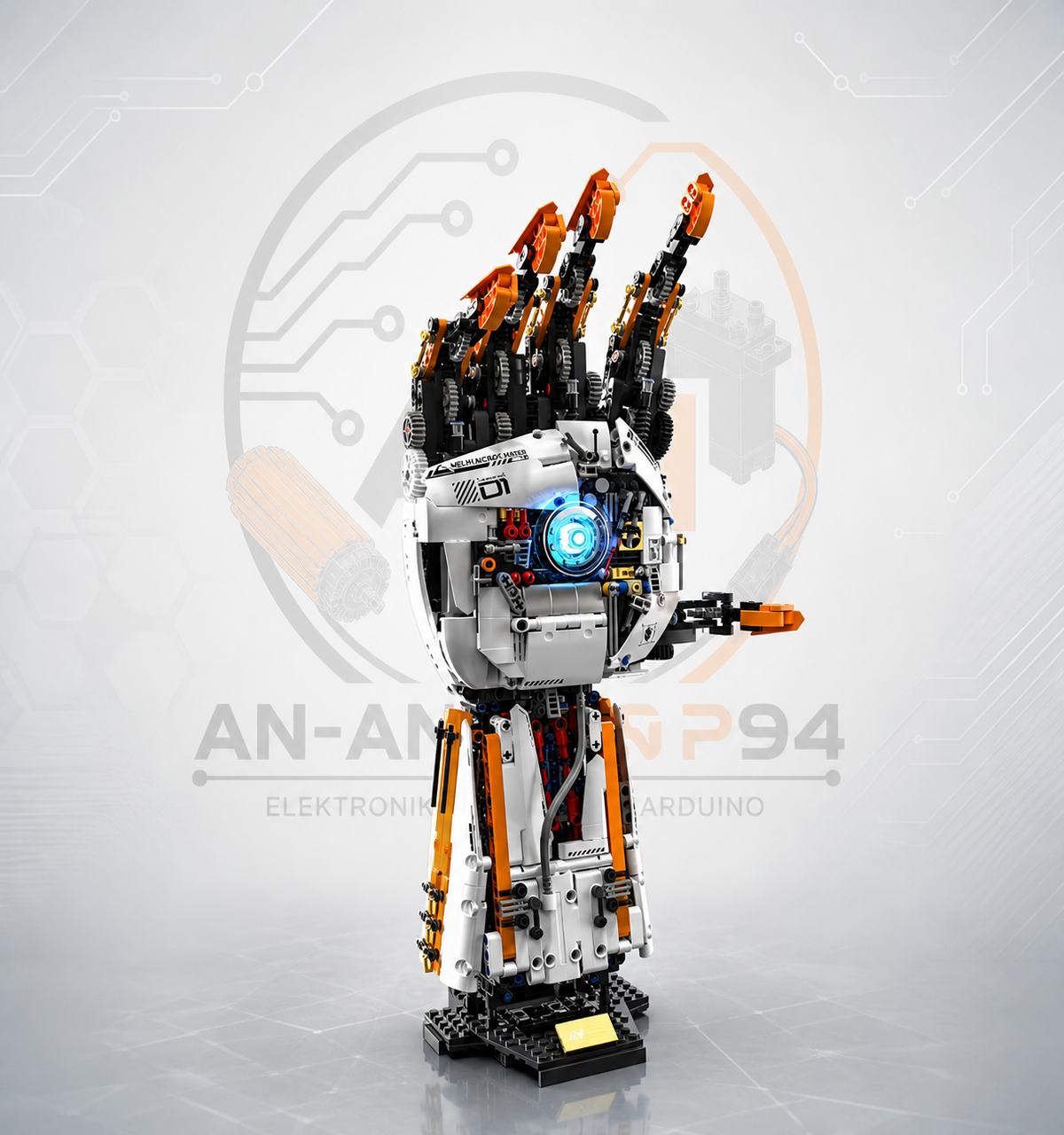 STEM-Programmierbares Bionic-Roboterarm, ferngesteuert mit Motoren