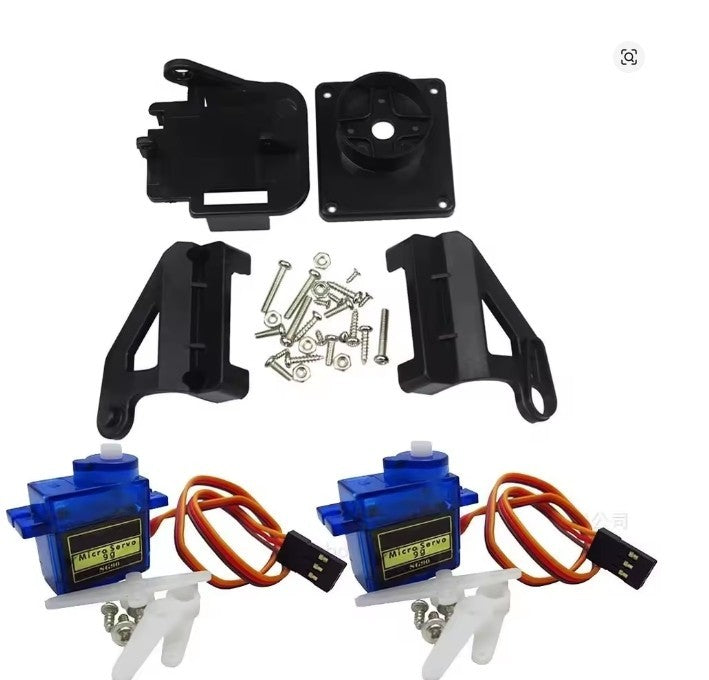 PTZ Luftfahrt Modell Kamera Installation FPV Kamera Unterstützung + 2 Servo