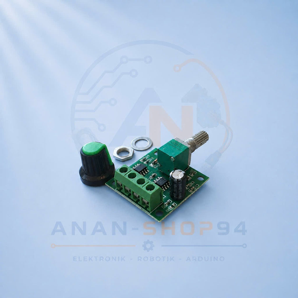 1 x 1,8V-12V 2A Spannungsregler PWM DC Motor Drehzahlregler Gouverneur Stufenlos