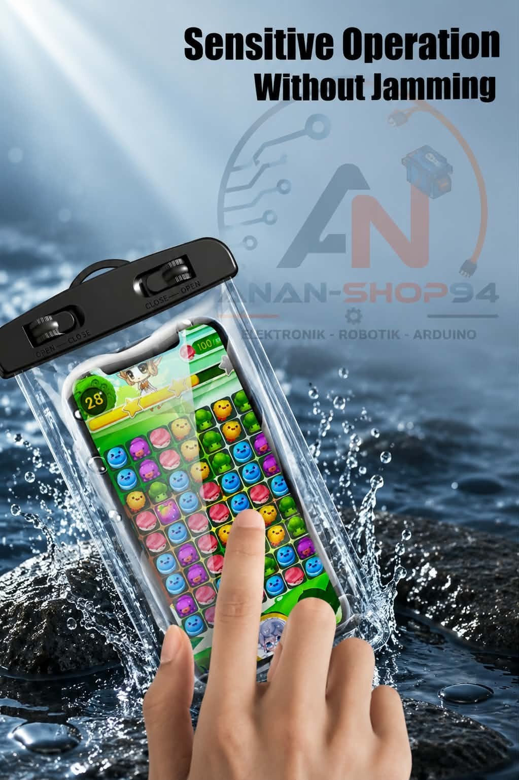 Universelle Unterwasser-Schutzhülle für Handy