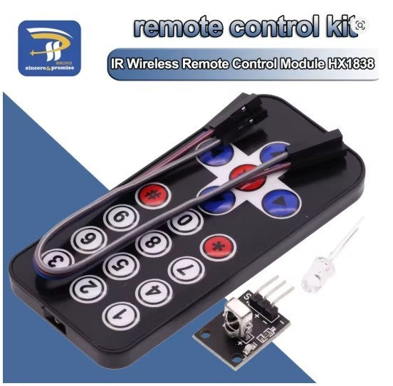 Infrarot Fernbedienung Set F&uuml;r Arduino R3 / Smart Auto / Raspberry Pi