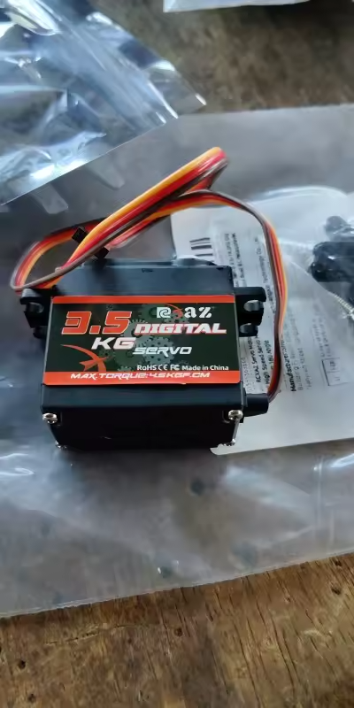 Servo 3,5 kg Metallgehäuse, Hochgeschwindigkeits-Kunststoffgetriebe Arduino DIY