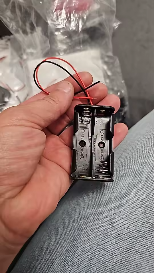 2 x AA Batterie Halter 3 V Mit Leitungen Draht