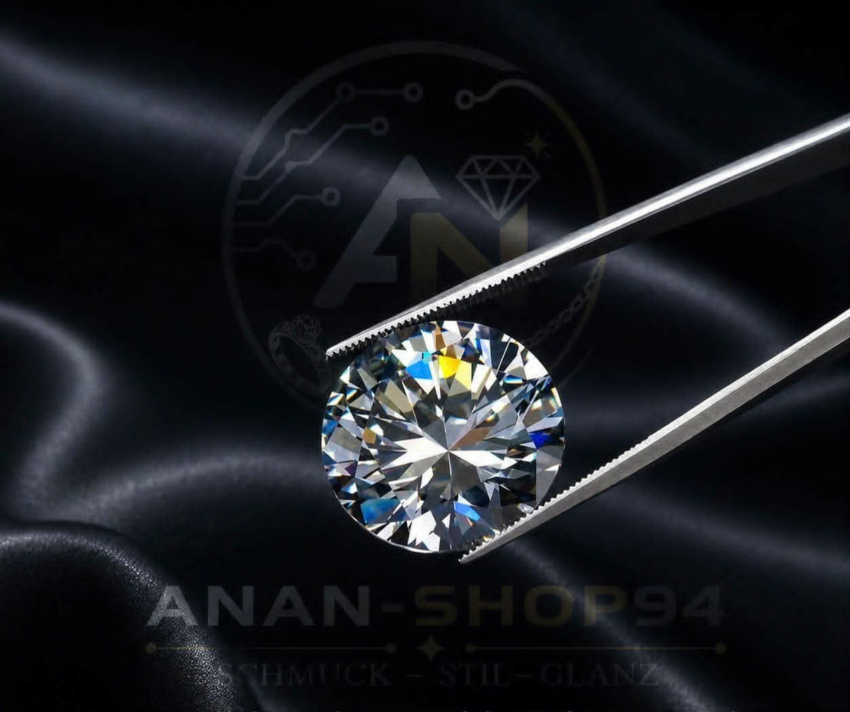 100% echte Moissanite Pass Diamant Tester Stift GRA Zertifikate D-VVS1-Clairezza