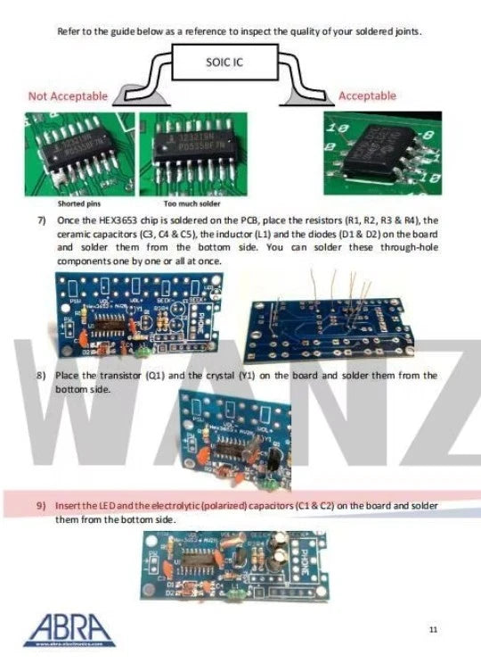 DIY Kits Wireless Stereo FM Radio Empfänger Modul PCB 76 MHz-108 MHz DC 1,8-3,6V