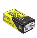 1 Stück LiitoKala 9V 1100mAh Li-Ionen-Akku USB Typ C wiederauflabar ohne kabel