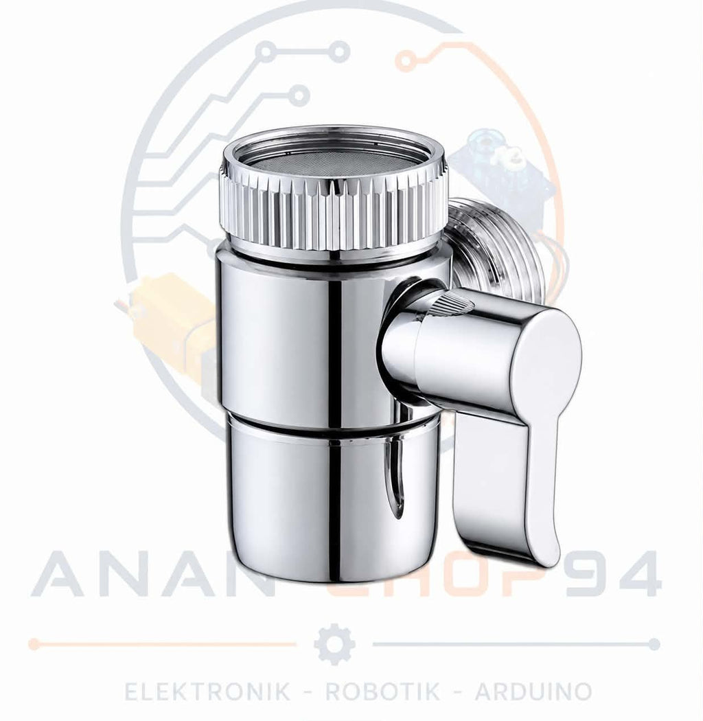 Universal Wasserhahn Schalter Adapter Küche Waschbecken Splitter Umlenker