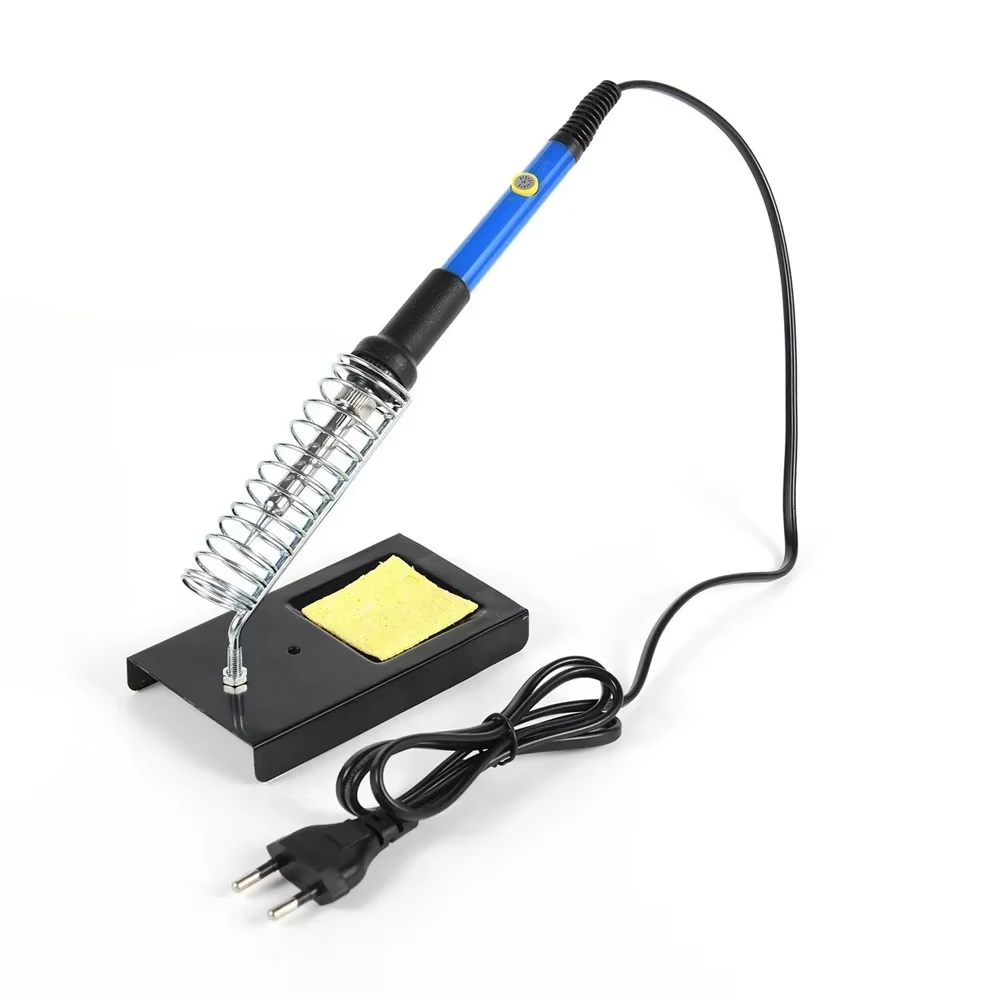 Lötkolben Kit 220V 80W Solder Schweißen einstellbare Temperatur Entlötpumpe