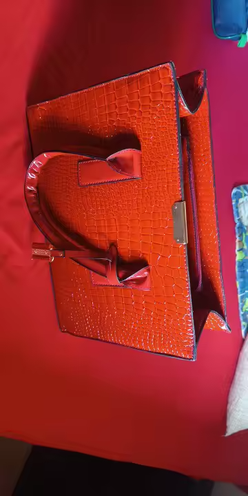 Luxus Vintage Frauen Krokodil Muster Handtasche Große Kapazität Business Tasche