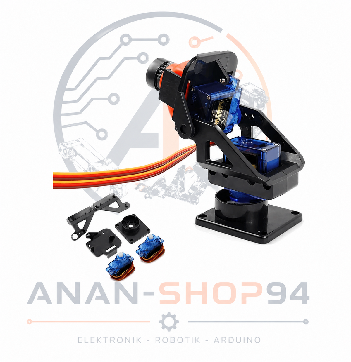 PTZ Luftfahrt Modell Kamera Installation FPV Kamera Unterstützung + 2 Servo