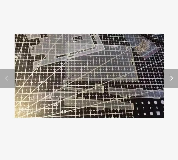Transparent Box Acryl / Schutzhülle kompatibel für Arduino Mega 2560 R3